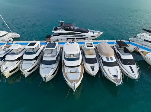 Monaco Grand Prix harbor
