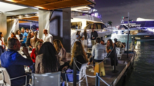 Monaco Grand Prix yacht view