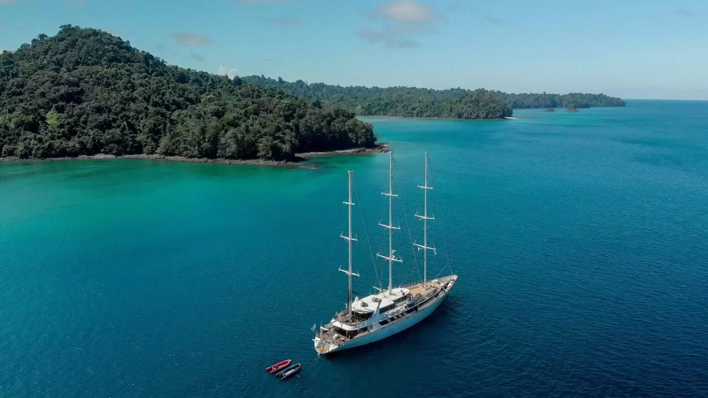 Yacht types background
